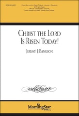 Christ the Lord Is Risen Today! SATB choral sheet music cover